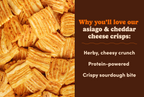 Asiago & Cheddar Cheese Crisps J3