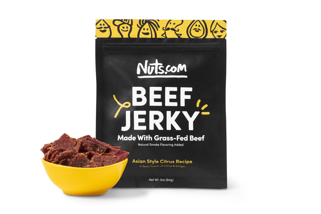Asian Citrus Grass Fed Beef Jerky W8