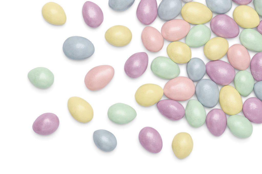 Chocolate Jordan Almonds (Pastel Sparkle) P1