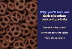 Dark Chocolate Covered Pretzels N8