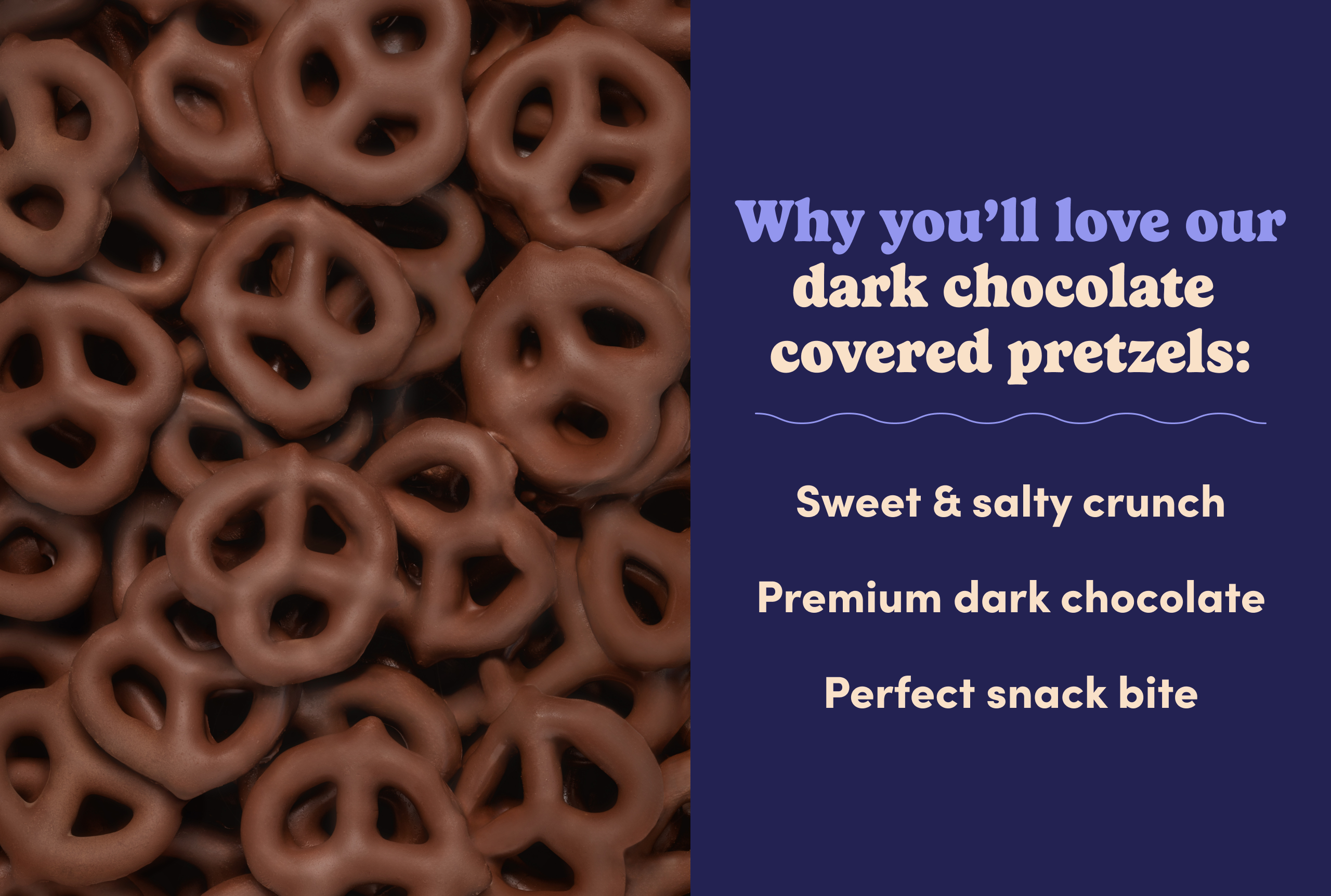 Dark Chocolate Covered Pretzels N8