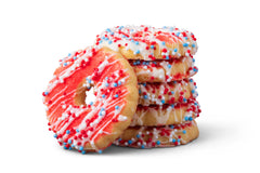 Freedom Ring Shortbread Cookies X6