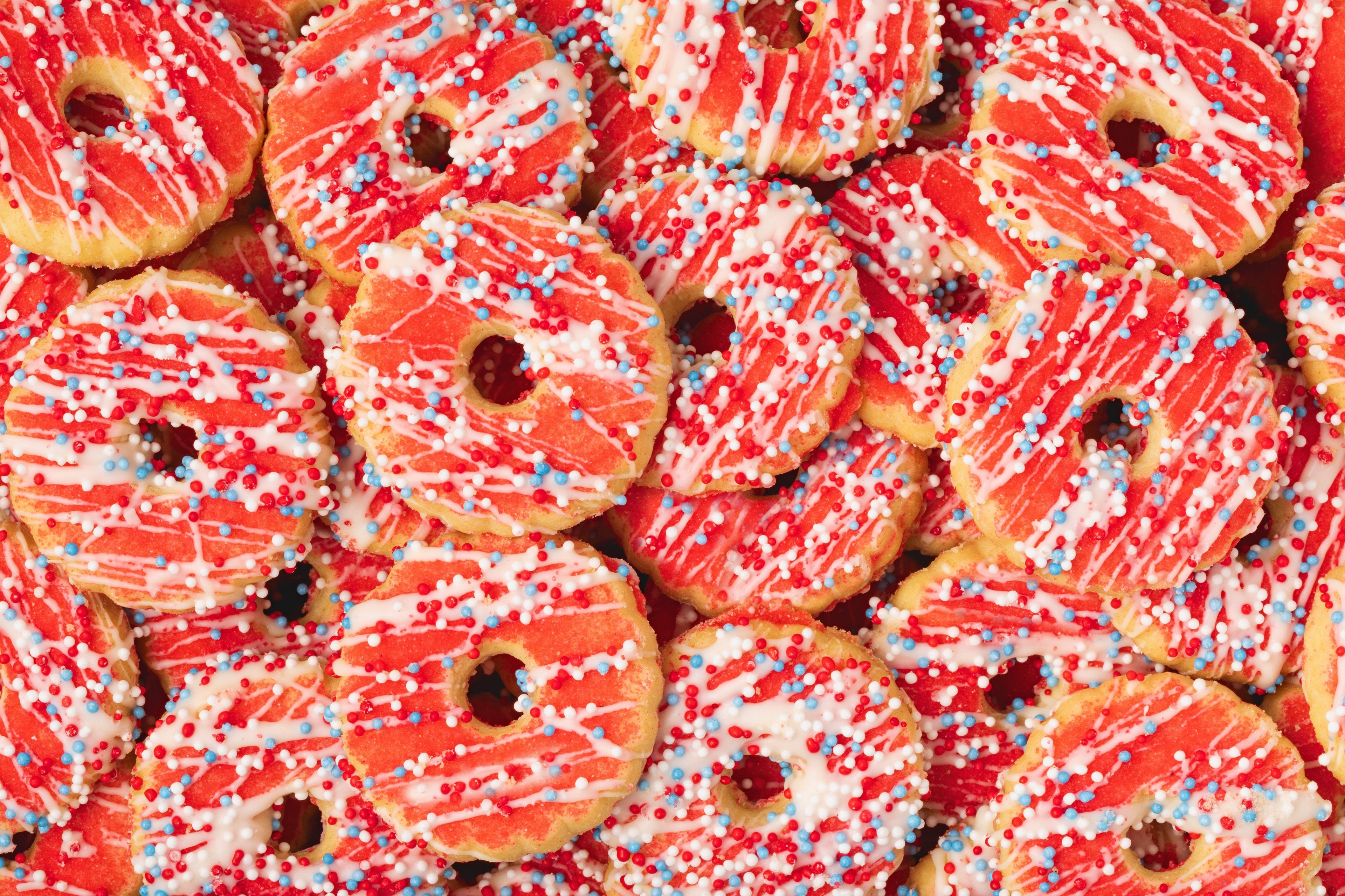 Freedom Ring Shortbread Cookies X6