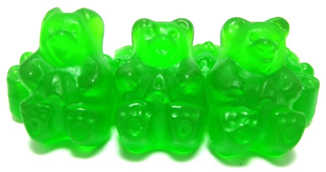 Green Apple Gummy Bears C8