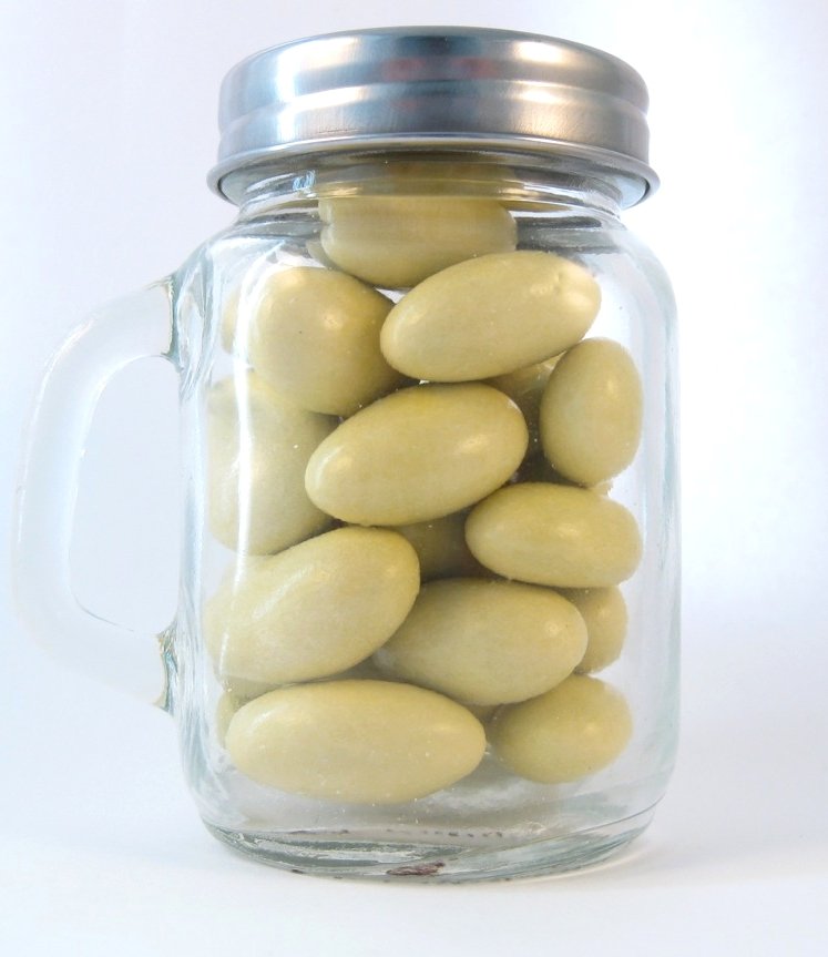 Mug-Shaped Glass Jar L5