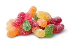 Naturally Colored Sour Tiny Gummy Worms L5