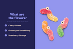 Naturally Colored Sour Tiny Gummy Worms L5