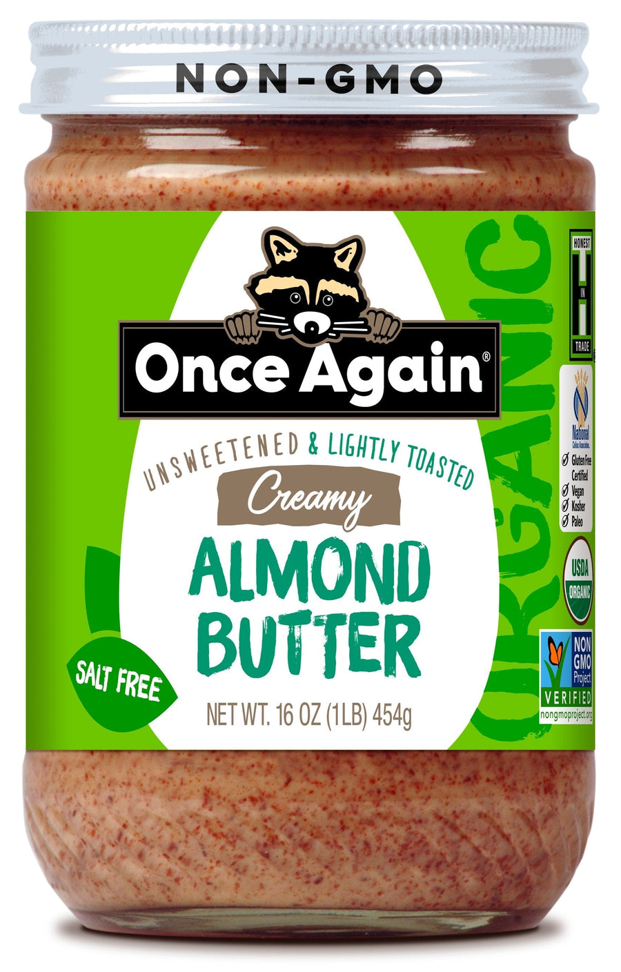 Organic Almond Butter (Lightly Toasted, Smooth) S6